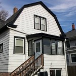 Old siding, window trim, soffit and fascia, and gable trim