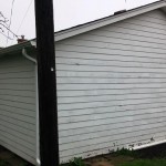 Old siding and soffit and fascia