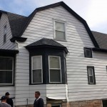 Old siding, window trim, soffit and fascia, and gable trim