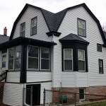 New Siding, window trim, soffit and fascia, and gable trim