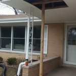 Old front porch ceiling