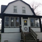 Old siding, window trim, soffit and fascia, and gable trim